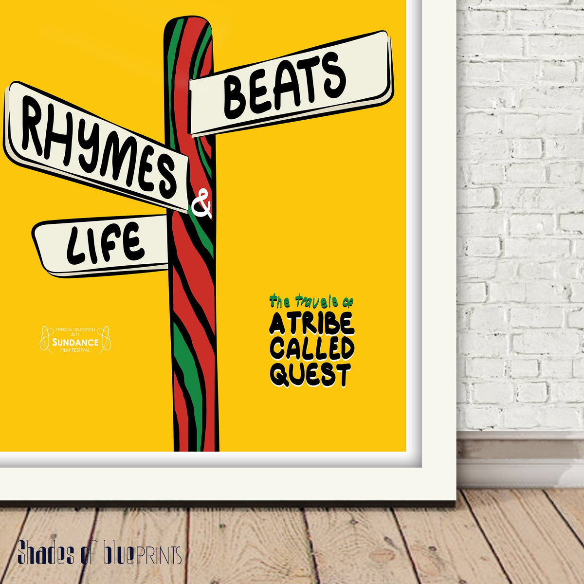 ✈ A TRIBE CALLED QUEST JAPAN TOUR フライヤー Beats Rhymes Life Travels of A Tribe Called Quest Japan Film