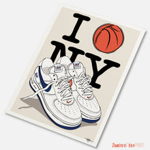 Load image into Gallery viewer, Nike Air Force 1 Knicks 2026 - Signed giclée print