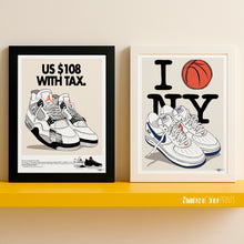 Load image into Gallery viewer, Nike Air Force 1 Knicks 2026 - Signed giclée print