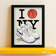 Load image into Gallery viewer, Nike Air Force 1 Knicks 2026 - Signed giclée print