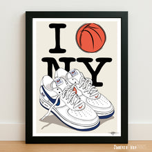 Load image into Gallery viewer, Nike Air Force 1 Knicks 2026 - Signed giclée print