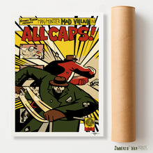 Load image into Gallery viewer, MF DOOM &amp; Madlib are Madvillain - ALL CAPS - 2004 - print