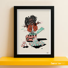 Load image into Gallery viewer, Busta Rhymes - Whoohah! Got Ya All In Check - Giclée print