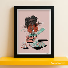 Load image into Gallery viewer, Busta Rhymes - Whoohah! Got Ya All In Check - Giclée print