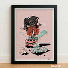 Load image into Gallery viewer, Busta Rhymes - Whoohah! Got Ya All In Check - Giclée print