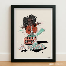Load image into Gallery viewer, Busta Rhymes - Whoohah! Got Ya All In Check - Giclée print