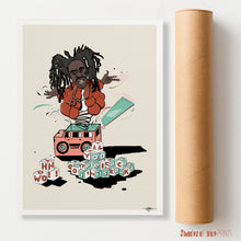 Load image into Gallery viewer, Busta Rhymes - Whoohah! Got Ya All In Check - Giclée print
