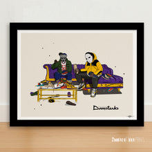 Load image into Gallery viewer, MF DOOM &amp; Ghostface Killah are DOOMSTARKS - Signed giclée print