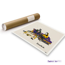Load image into Gallery viewer, MF DOOM &amp; Ghostface Killah are DOOMSTARKS - Signed giclée print