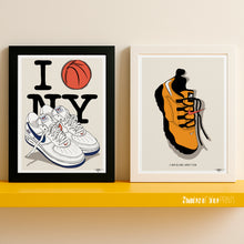 Load image into Gallery viewer, Nike Air Darwin Lows "Dennis Rodman" - Signed giclée print