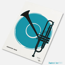 Load image into Gallery viewer, Dizzy Gillespie- Groovin' High - Musicraft, 1945 - Giclée print
