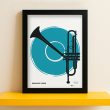 Load image into Gallery viewer, Dizzy Gillespie- Groovin' High - Musicraft, 1945 - Giclée print
