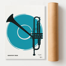 Load image into Gallery viewer, Dizzy Gillespie- Groovin' High - Musicraft, 1945 - Giclée print