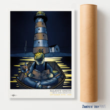 Load image into Gallery viewer, Elliott Smith w/ Belle &amp; Sebastian at 02 SHepherd's Bush Empire, London - September 1998 - Giclée Print.