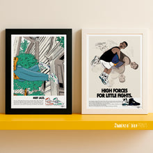 Load image into Gallery viewer, Nike Air Force 93 High x The Fresh Prince of Bel Air - Signed giclée print