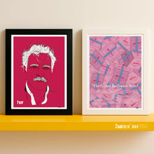 Load image into Gallery viewer, A film by Wes Anderson - The Grand Budapest Hotel (Mendl's box edition) - Giclée print, 2014