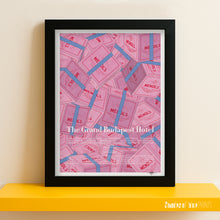 Load image into Gallery viewer, A film by Wes Anderson - The Grand Budapest Hotel (Mendl's box edition) - Giclée print, 2014