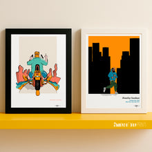 Load image into Gallery viewer, Homeboy Sandman - Running tour - Giclée print