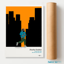 Load image into Gallery viewer, Homeboy Sandman - Running tour - Giclée print
