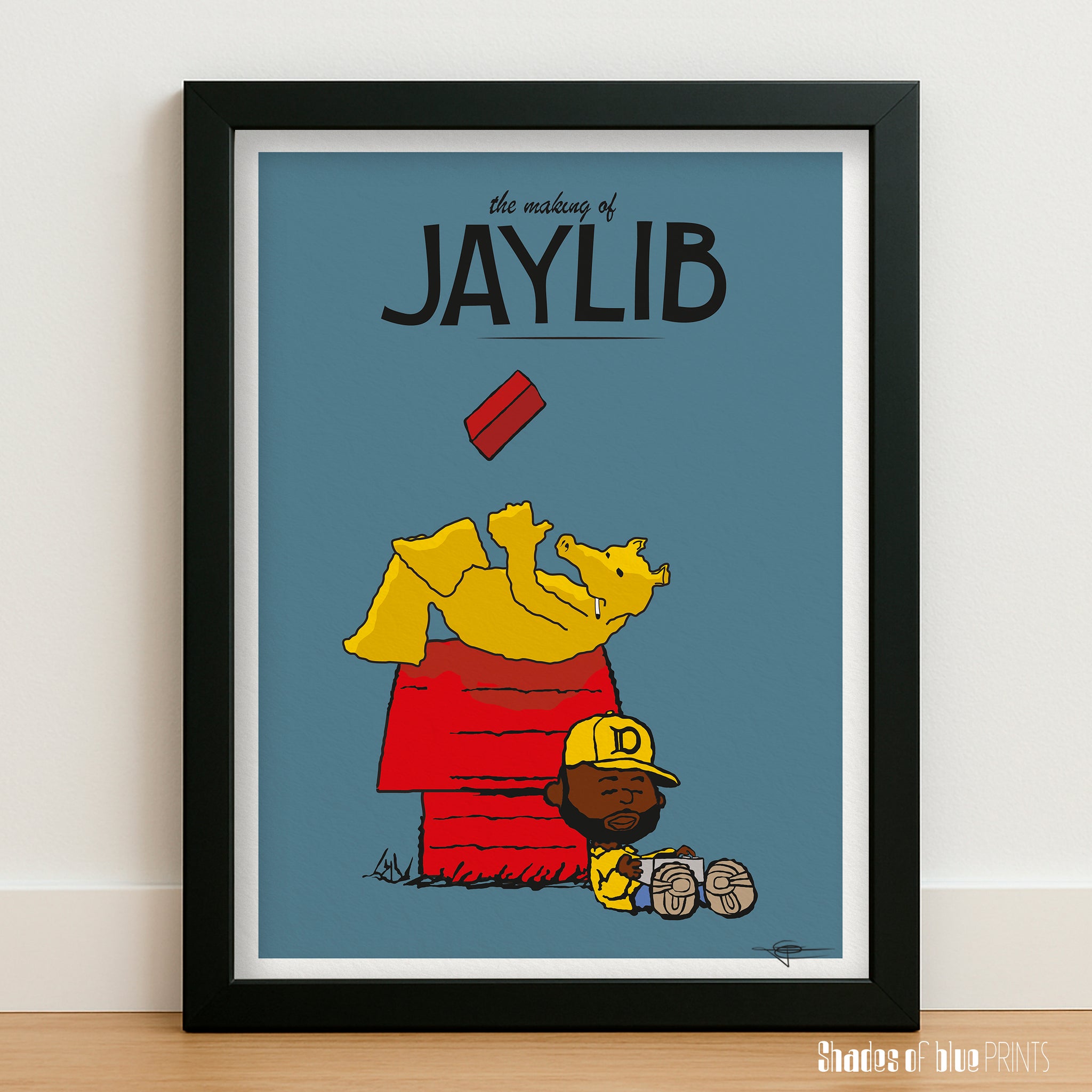 Madlib & Jay Dilla are JAYLIB - the making of - 2003, print