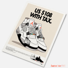 Load image into Gallery viewer, Nike Air Jordan IV x Do The Right Thing advert - Signed giclée print