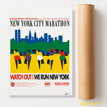 Load image into Gallery viewer, KRS ONE of Boogie Down Productions present Da 1993 Sound Of da Police New York City Marathon - Signed giclée print