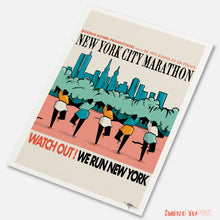 Load image into Gallery viewer, KRS ONE of Boogie Down Productions present Da 1993 Sound Of da Police New York City Marathon - Signed giclée print