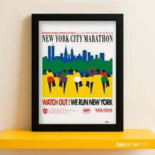 Load image into Gallery viewer, KRS ONE of Boogie Down Productions present Da 1993 Sound Of da Police New York City Marathon - Signed giclée print