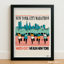 Load image into Gallery viewer, KRS ONE of Boogie Down Productions present Da 1993 Sound Of da Police New York City Marathon - Signed giclée print