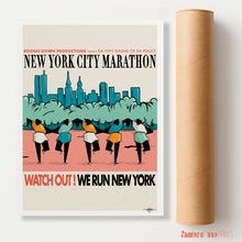 Load image into Gallery viewer, KRS ONE of Boogie Down Productions present Da 1993 Sound Of da Police New York City Marathon - Signed giclée print