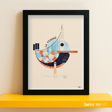 Load image into Gallery viewer, LA FEMME show at The Slim's, San Fransisco, 2014 - print