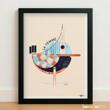 Load image into Gallery viewer, LA FEMME show at The Slim's, San Fransisco, 2014 - print