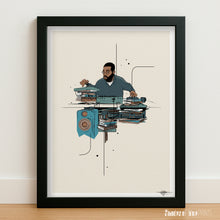 Load image into Gallery viewer, Large Professor - The Mad Scientist - Giclée print
