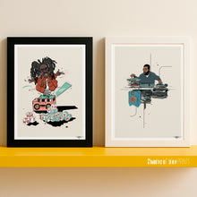 Load image into Gallery viewer, Large Professor - The Mad Scientist - Giclée print