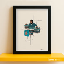 Load image into Gallery viewer, Large Professor - The Mad Scientist - Giclée print