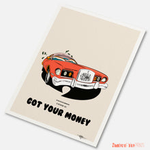Load image into Gallery viewer, ODB (Ol'Dirty Bastard) of Wu tang Clan &amp; Kelis - Got Your Money- Signed giclée print