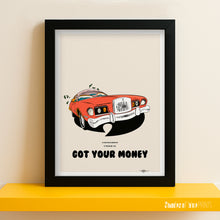 Load image into Gallery viewer, ODB (Ol'Dirty Bastard) of Wu tang Clan &amp; Kelis - Got Your Money- Signed giclée print