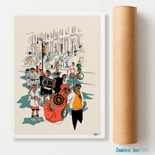 Load image into Gallery viewer, Spike lee &amp; Public Enemy : Do The right Thing x Fight The Power - Signed giclée print