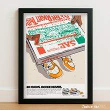 Load image into Gallery viewer, Nike Air Trainer SC IIIs x Do The Right Thing advert - Signed giclée print