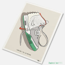 Load image into Gallery viewer, Nike Air Yeezy 2 advert "Can't tell me nothing" - Signed giclée print