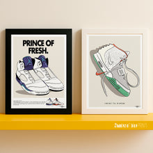 Load image into Gallery viewer, Nike Air Yeezy 2 advert "Can't tell me nothing" - Signed giclée print
