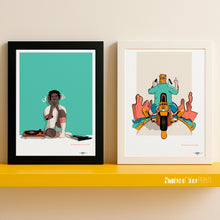 Load image into Gallery viewer, Action Bronson - Easy Rider poster - Signed giclée print