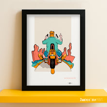 Load image into Gallery viewer, Action Bronson - Easy Rider poster - Signed giclée print