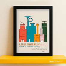 Load image into Gallery viewer, A TRIBE CALLED QUEST at The Building, NY - December 1990 - Jazz (we've got) - Signed giclée print