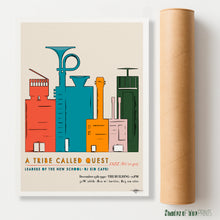 Load image into Gallery viewer, A TRIBE CALLED QUEST at The Building, NY - December 1990 - Jazz (we've got) - Signed giclée print