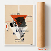 Load image into Gallery viewer, A film by Michel Gondry - Be Kind Rewind (Mos Def, Jack Black &amp; Danny Glover in) - print, 2008