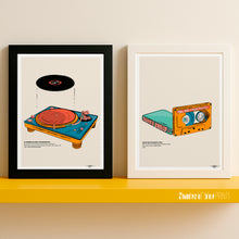 Load image into Gallery viewer, Radio That Changed Lives documentary - Bobbito Garcia &amp; DJ Stretch Armstrong - 2016 - print