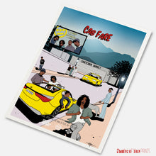 Load image into Gallery viewer, Souls Of Mischief in Cab Fare - Giclée print, 1992