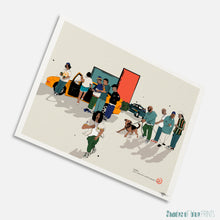 Load image into Gallery viewer, Souls Of Mischief in Cab Fare - Signed Giclée print