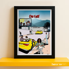 Load image into Gallery viewer, Souls Of Mischief in Cab Fare - Giclée print, 1992